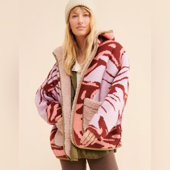 NWT Free People Winter Chill reversible jacket - S & M - Picture 9 of 11